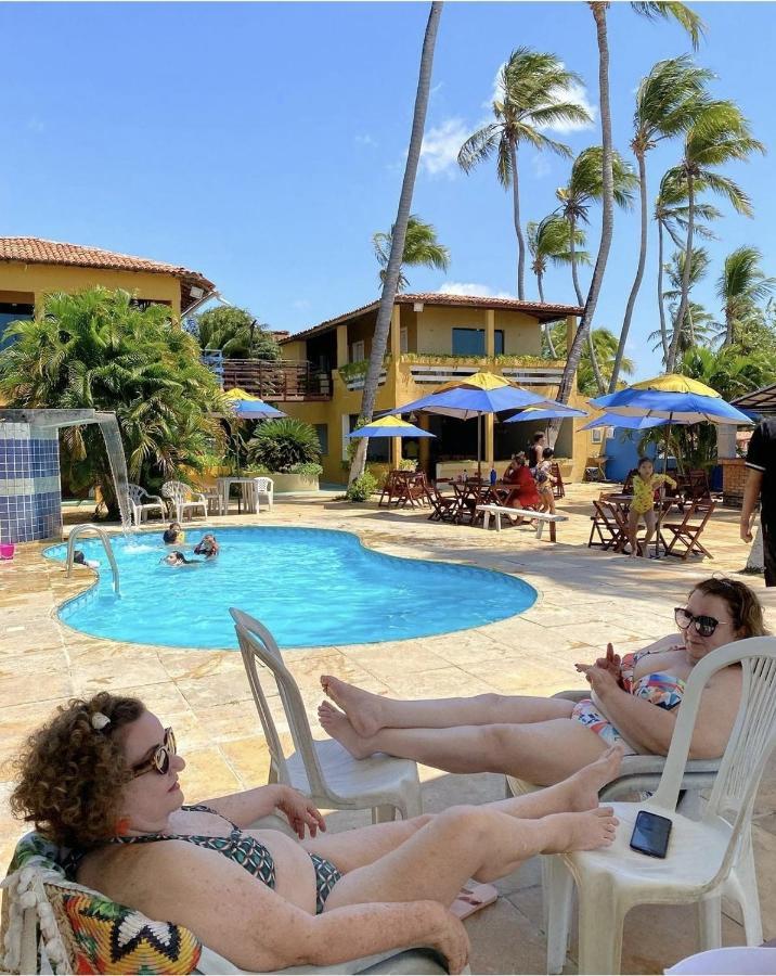 Pousada E Restaurante Sombra Dos Coqueiros Trairi Exterior foto