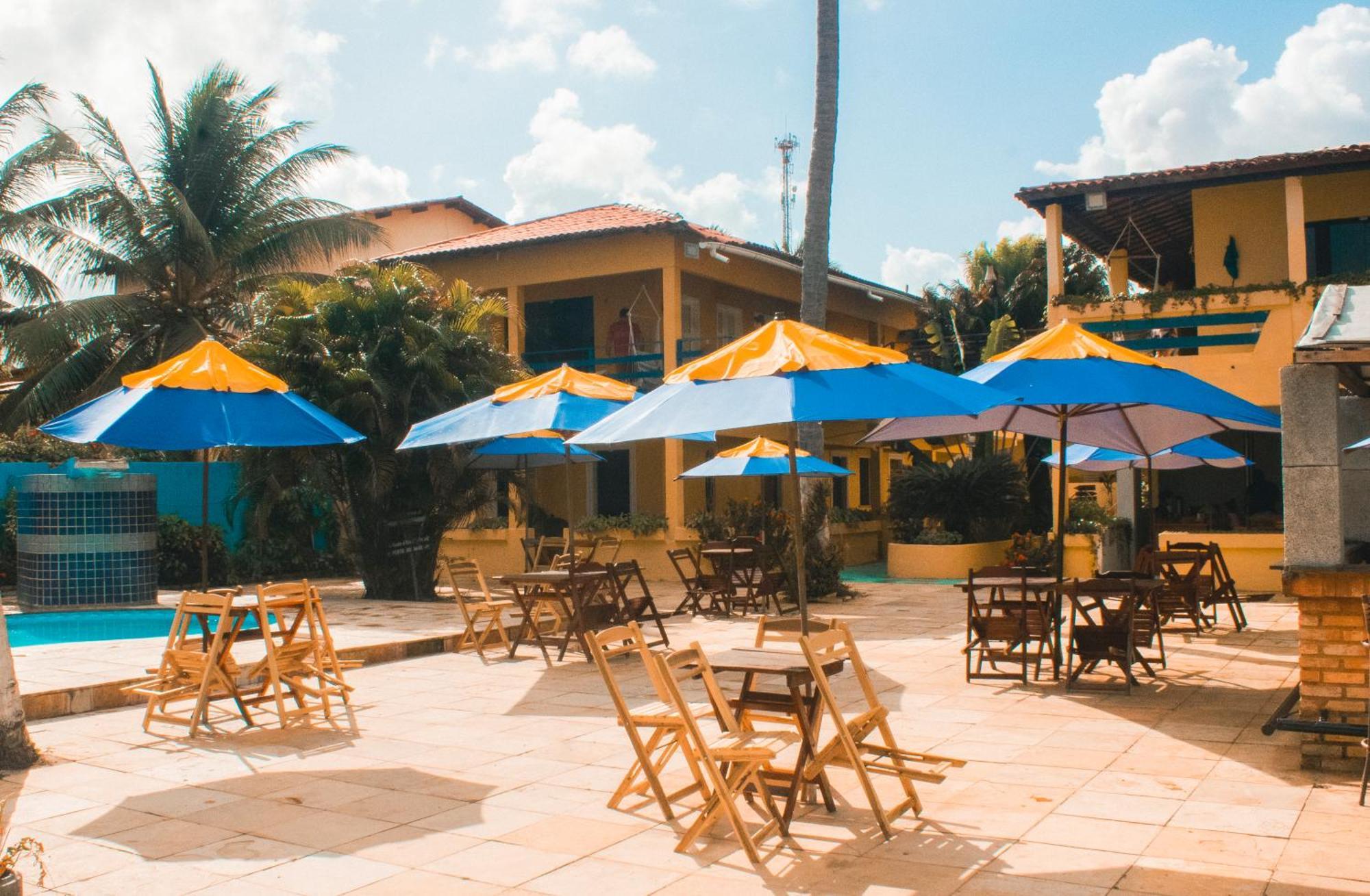 Pousada E Restaurante Sombra Dos Coqueiros Trairi Exterior foto