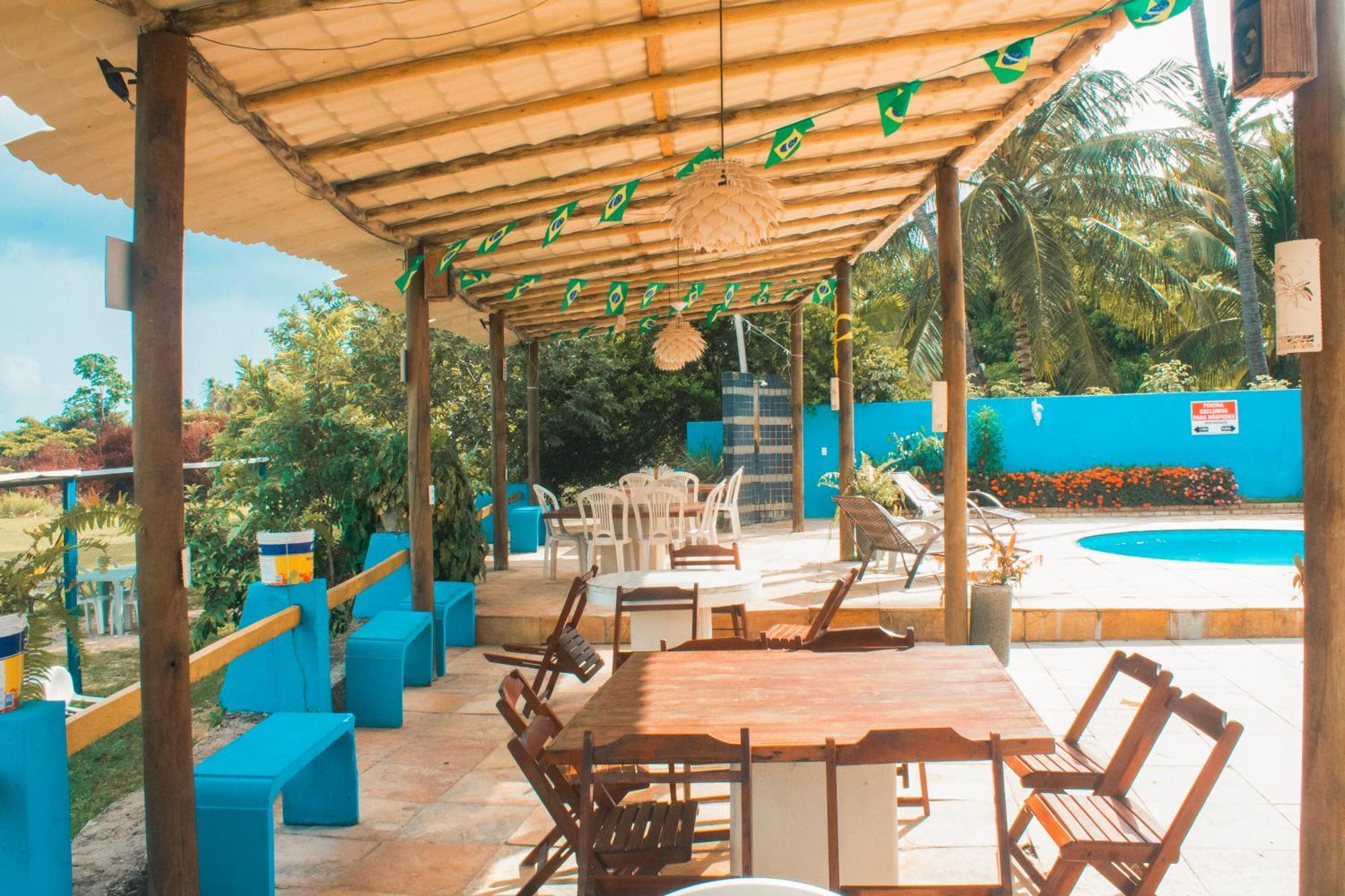 Pousada E Restaurante Sombra Dos Coqueiros Trairi Exterior foto