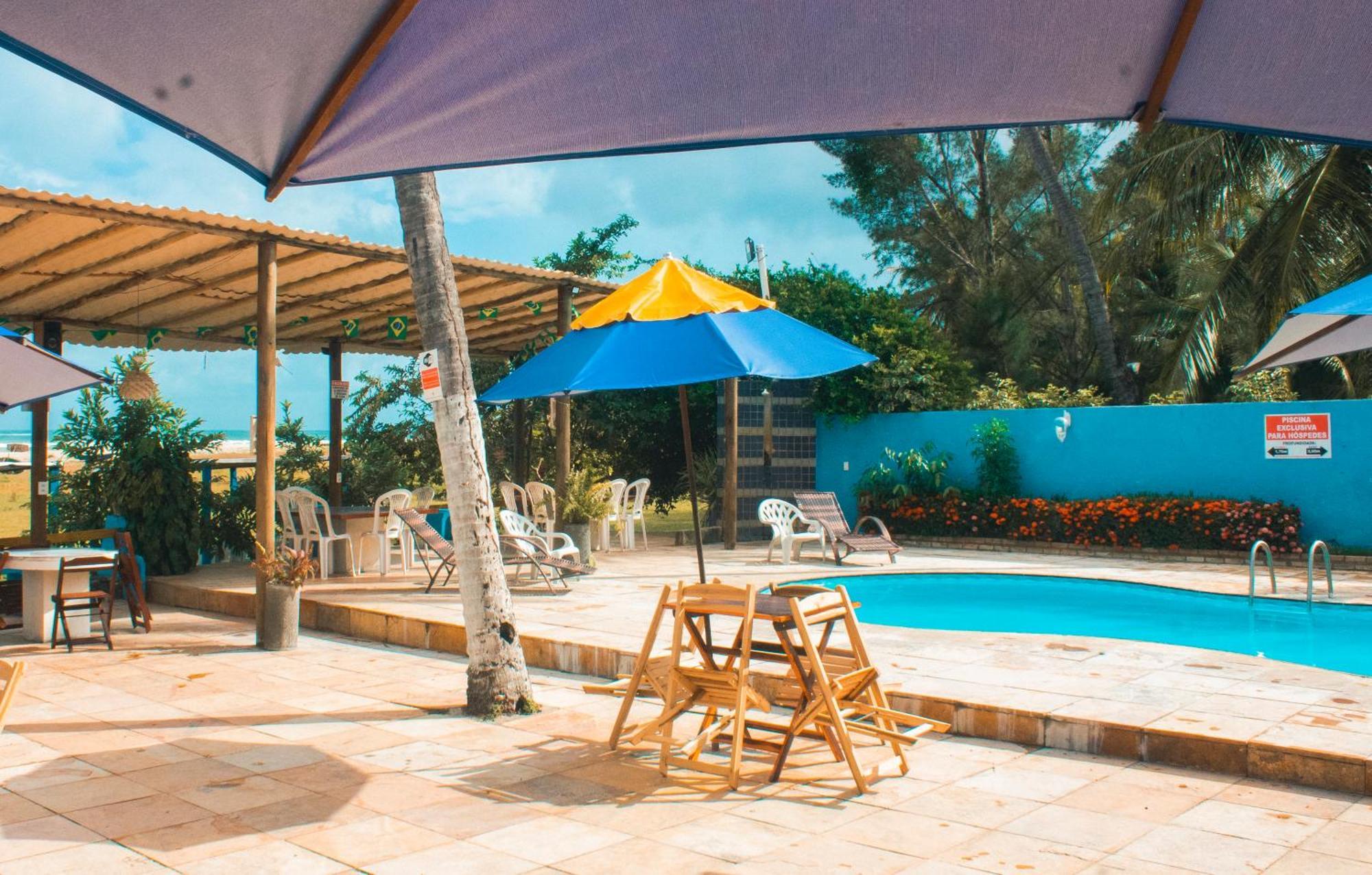 Pousada E Restaurante Sombra Dos Coqueiros Trairi Exterior foto